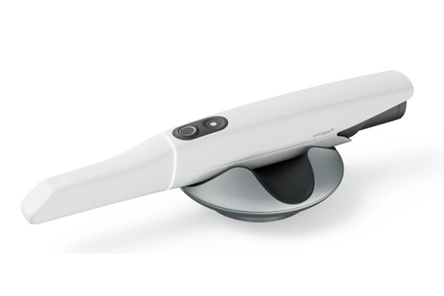 Dental scanner on stand