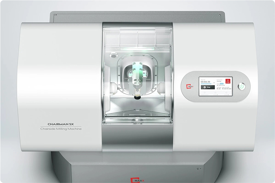 Dental scanner on stand